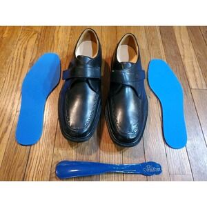 Dr. Comfort Frank 6210 Mens dress shoe 11.5 M Black Loafer Diabetic Orthopedic